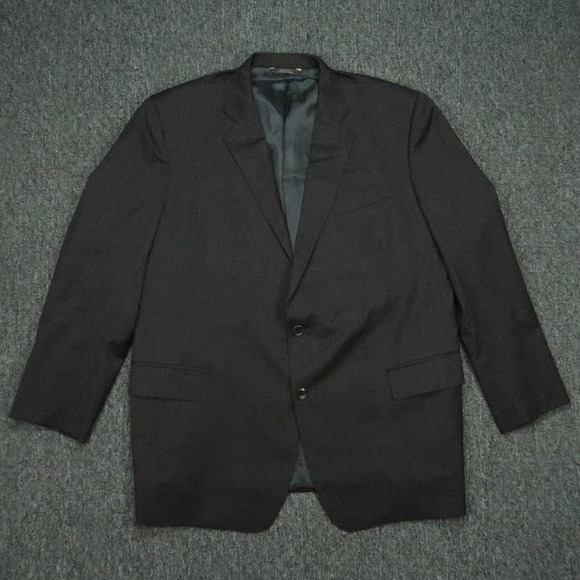 Brooks Brothers Blazer Mens 48R Gray 1818 Regent Wool Estrato Trabaldo Togna